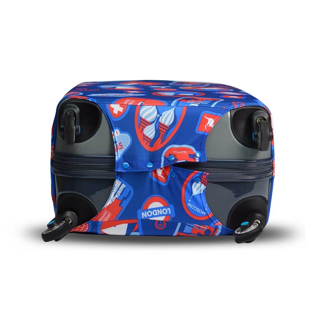 Luggage Hug Cover TRAVEL STAMPS - Image 3