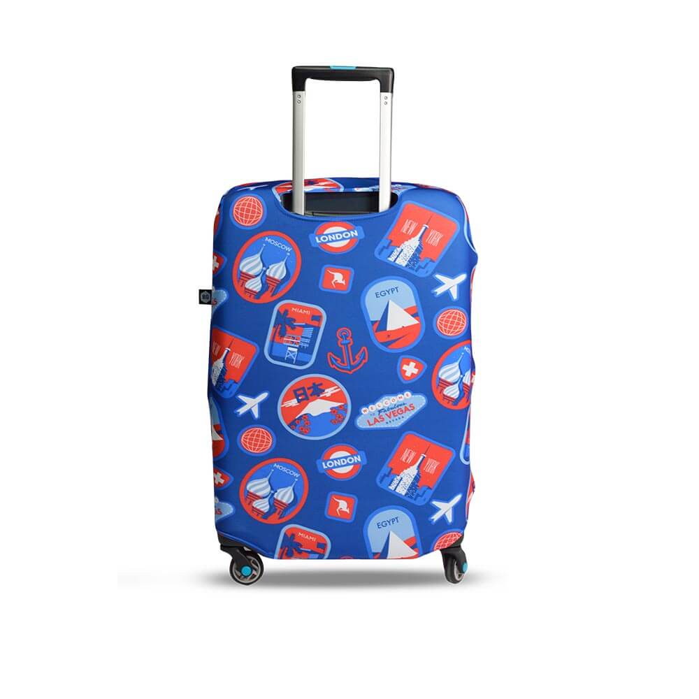 Luggage Hug Cover TRAVEL STAMPS - Image 2