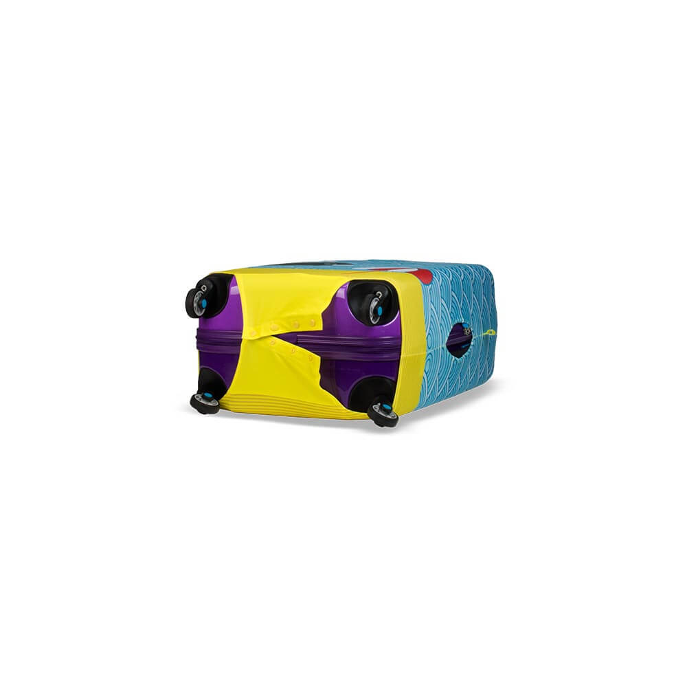 Luggage Hug Cover LIGHT WHALE - Image 2