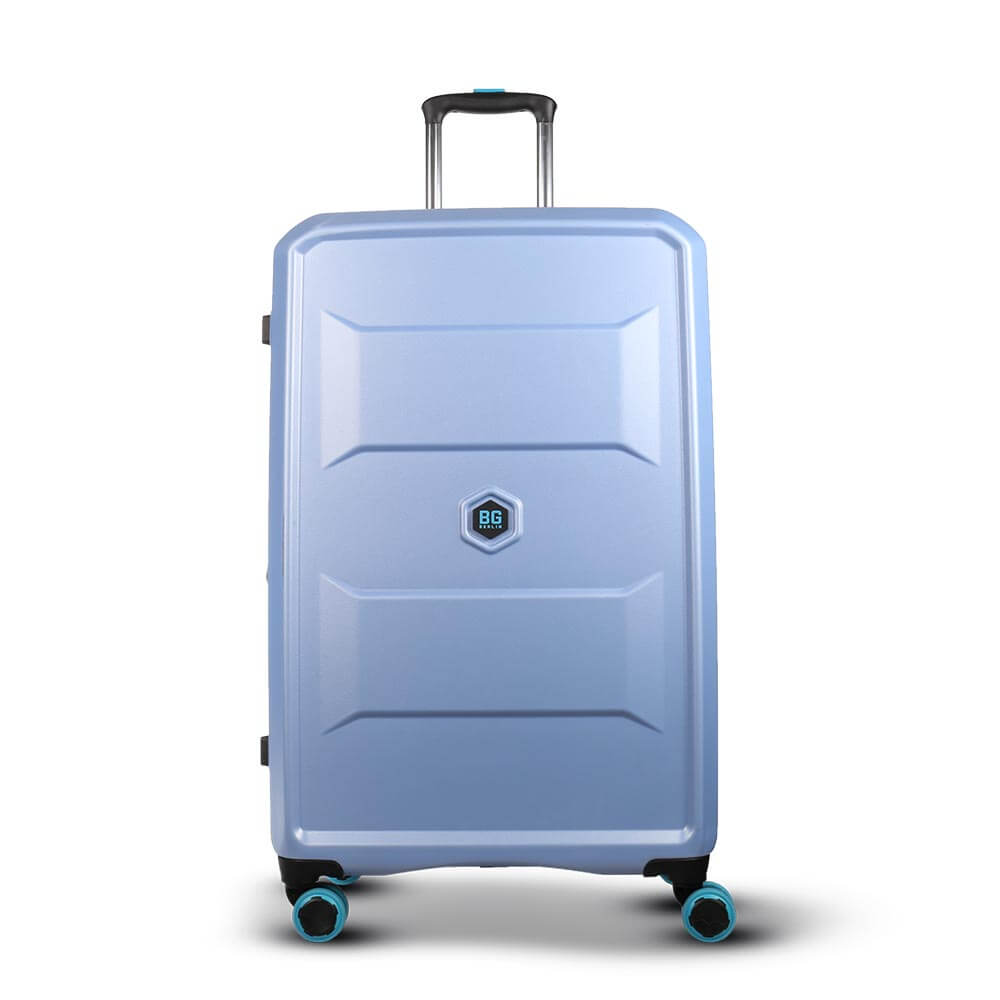 Light Blue Large Suitcase - BG Berlin